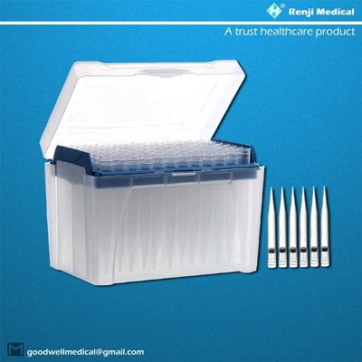sterile Spitzen der Pipetten-1mL, Universalmikropipetten-Spitzen 1000ul