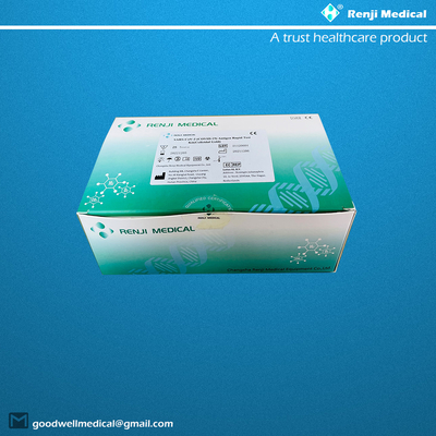 Schnelles Sicherheits-Coronavirus-Antigen-Nachweis-Kit Speichel-Antigen-Test-Kit Kolloidales Gold