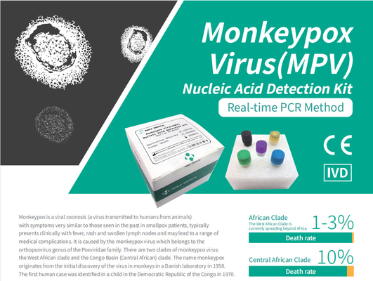 Monkeypox Virus (MPV) Nukleinsäure-Nachweis-Kit Fast Test Home Kit Real Time PCR Kit
