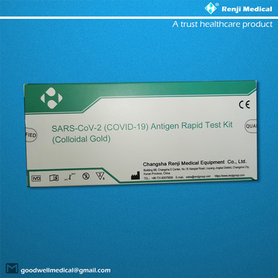 Medizinischer schneller Test Kit Antigen, schnelle Test-Kassette nasaler Putzlappen Igm