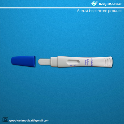 Antigen-Haupttest Kit Nasopharyngeal Swab Sample Elementaroperation Sterlize
