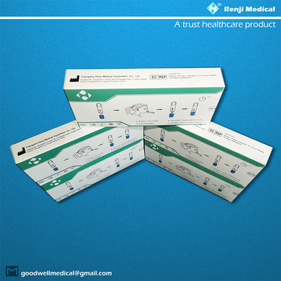 Antigen-Haupttest Kit Nasopharyngeal Swab Sample Elementaroperation Sterlize