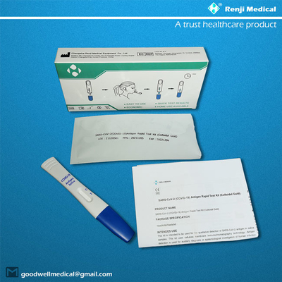 Freiverkäuflicher schneller Test GB15979-2002 des Antigen-COVID-19 15 Minuten für Ergebnisse