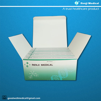 Antigen-Haupttest Kit Nasopharyngeal Swab Sample Elementaroperation Sterlize