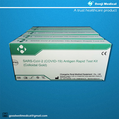 Bescheinigung Renji Medical Rapid Antigen Self-Test-Ausrüstung SGS ISO13485