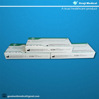 Bescheinigung Renji Medical Rapid Antigen Self-Test-Ausrüstung SGS ISO13485