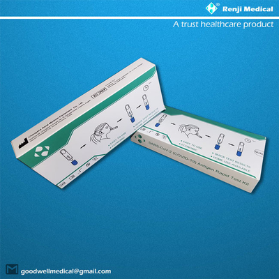 Medizinischer schneller Test Kit Antigen, schnelle Test-Kassette nasaler Putzlappen Igm