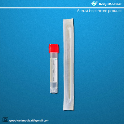 FDA-gebilligtes Exemplar-Sammlungs-Rohr, Virentransport-mittlere Ausrüstung 3ml VTM