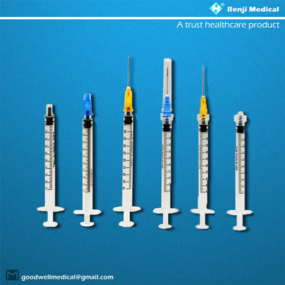 Medizinische Verbrauchsmaterial-Wegwerfspritze CE/ISO mit Volumen der Nadel-1ml