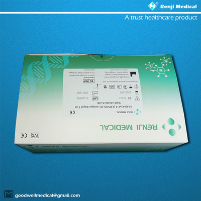 Renji Antigen Rapid Testing Kit, immunochromatography kolloidaler Gold-Covid-Test