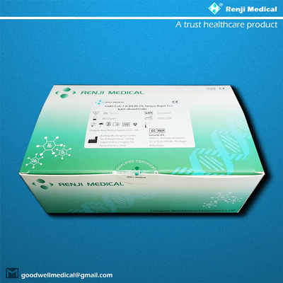 10-15 Minuten Antigen schneller Prüfungskit human respiratory specimens
