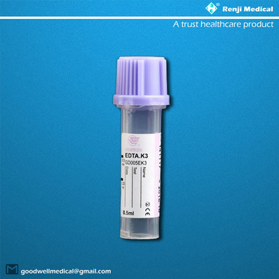 Pp.-Mikroblut-Sammlungs-Rohr 0.25ml/0.5ml für neugeborene Babys