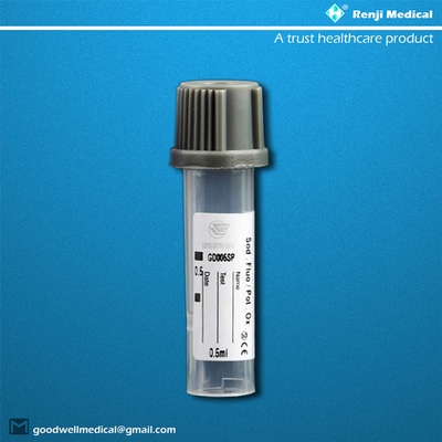 Pp.-Mikroblut-Sammlungs-Rohr 0.25ml/0.5ml für neugeborene Babys