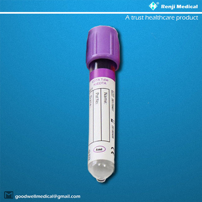 Zustimmungs-Wegwerfvakuumblut-Sammlungs-Rohr 5ml 7ml SGS MSDS