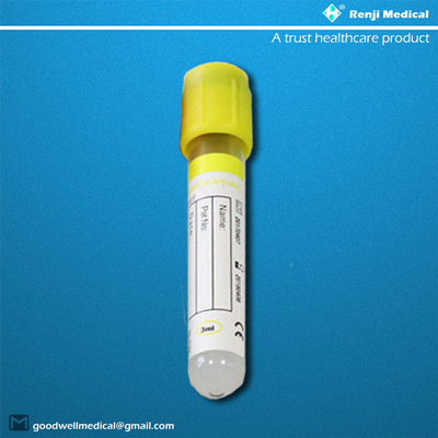 Blutprobe-Rohr 5ml 7ml Vakuum3 Jahre Haltbarkeitsdauer-für Diagnosen