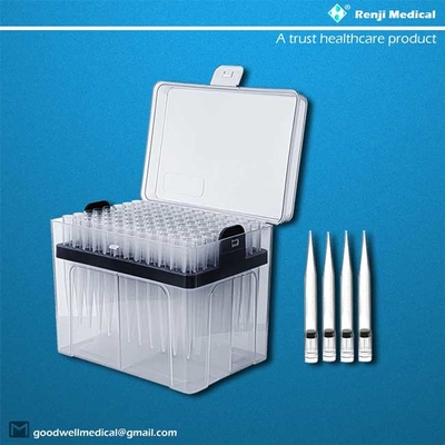 Materielle CER-Bescheinigung Renji Sterile Pipette Tips Polypropylenes