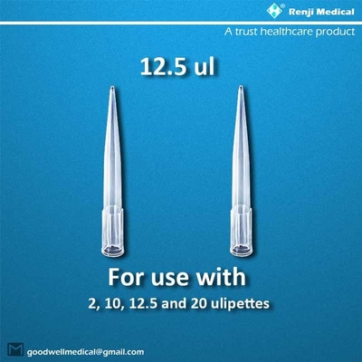 Materielle CER-Bescheinigung Renji Sterile Pipette Tips Polypropylenes