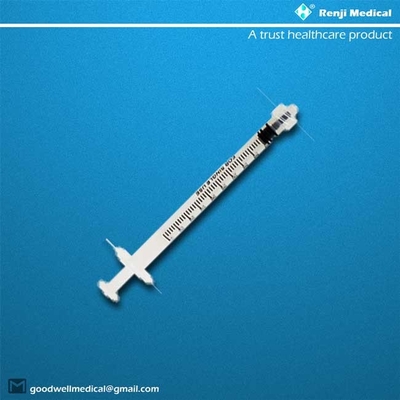 Medizin-Wegwerfspritze der Elementaroperations-Gas-sterile medizinische Verbrauchsmaterial-1ml