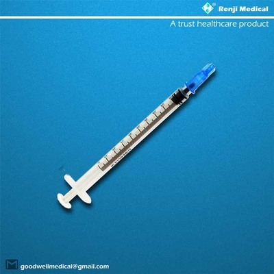 Medizin-Wegwerfspritze der Elementaroperations-Gas-sterile medizinische Verbrauchsmaterial-1ml
